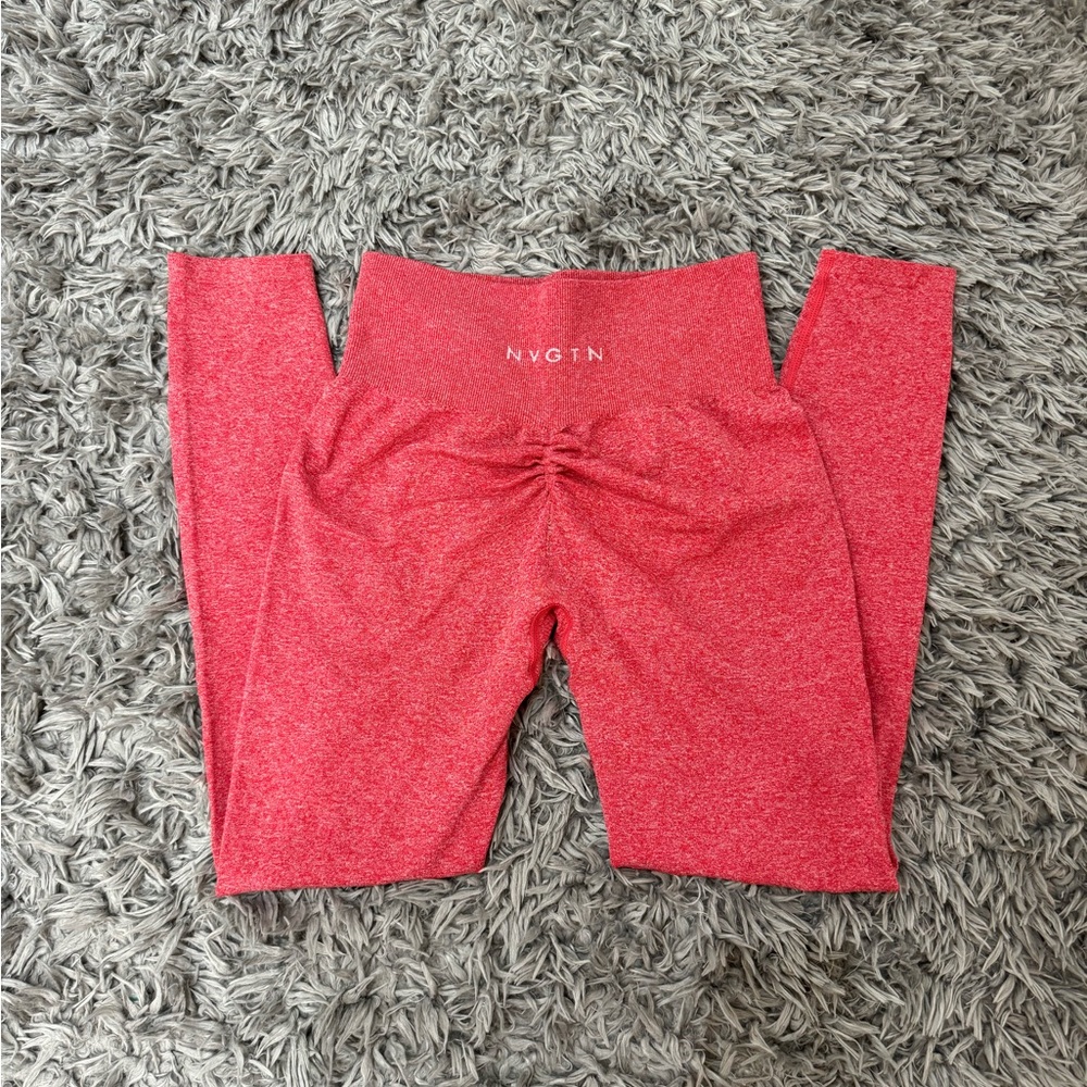 NVGTN speckled scrunch leggings